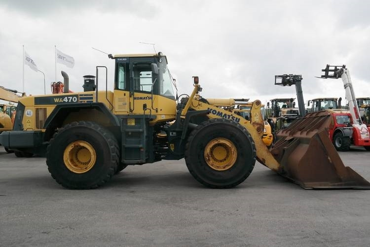Komatsu WA 470-3 - Máy xúc lật bánh lốp: hình 4 Komatsu WA 470-3 - Máy xúc lật bánh lốp: hình 4