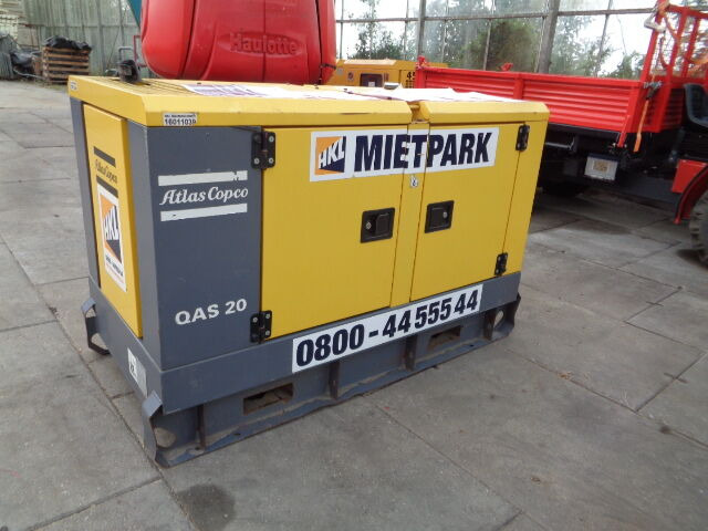 Atlas Copco QAS 20 KVA - Bộ phát điện: hình 1 Atlas Copco QAS 20 KVA - Bộ phát điện: hình 1