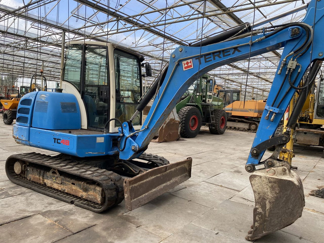 Máy xúc mini Terex TC48: hình 17