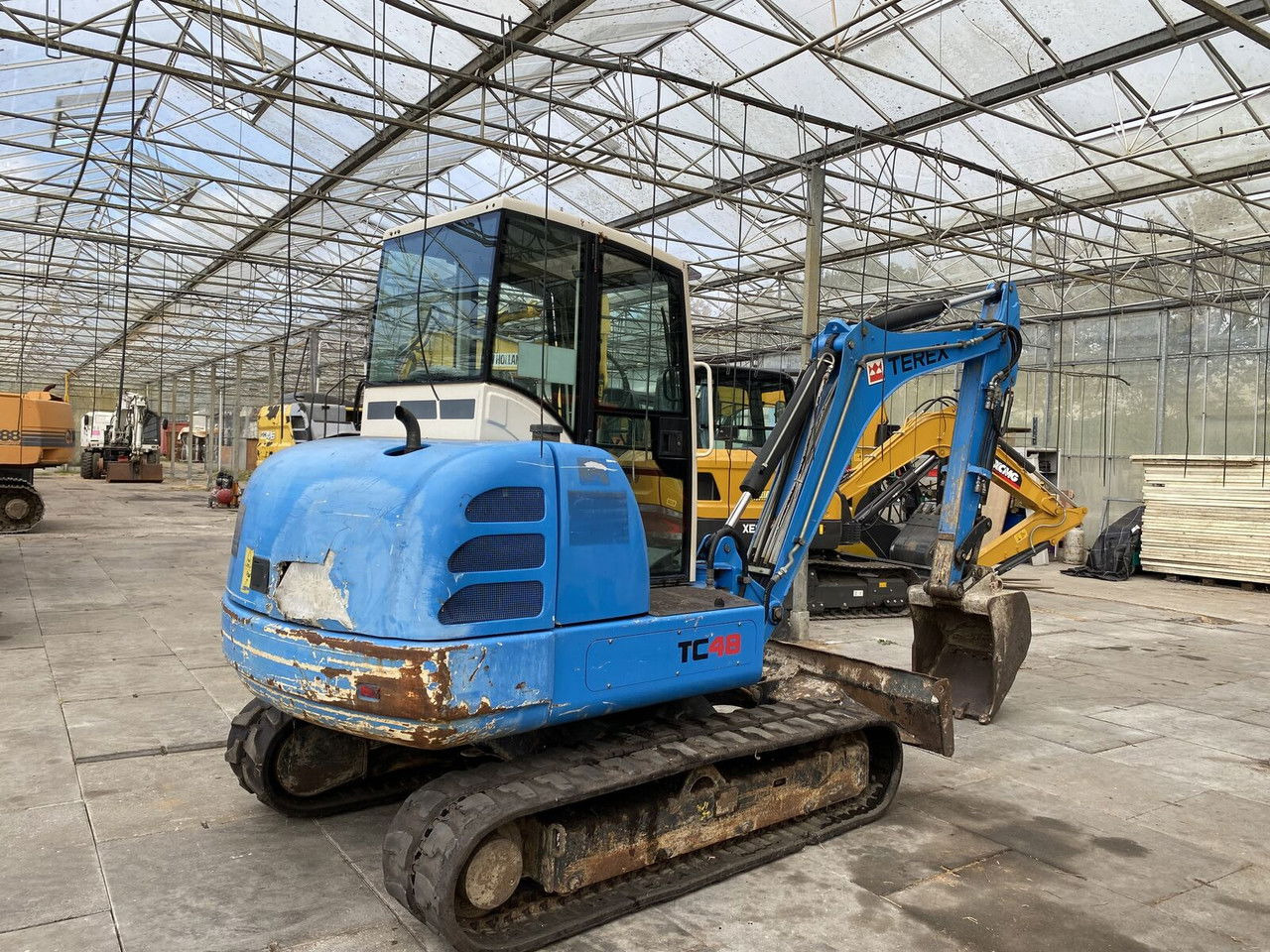 Máy xúc mini Terex TC48: hình 20