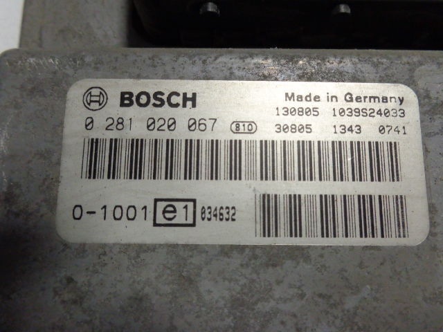 Bosch ECU complete set with PTM and ignition with key - ECU cho Xe tải: hình 3 Bosch ECU complete set with PTM and ignition with key - ECU cho Xe tải: hình 3
