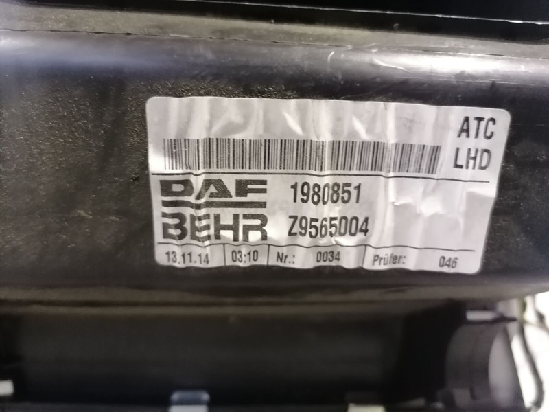 DAF - Quạt giàn lạnh cho Xe tải: hình 4 DAF - Quạt giàn lạnh cho Xe tải: hình 4