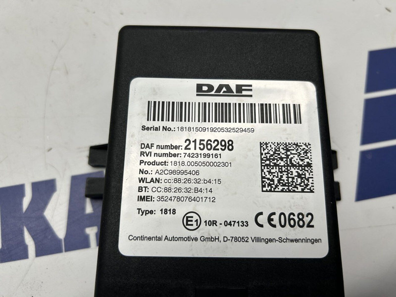 DAF XF - ECU cho Xe tải: hình 4 DAF XF - ECU cho Xe tải: hình 4
