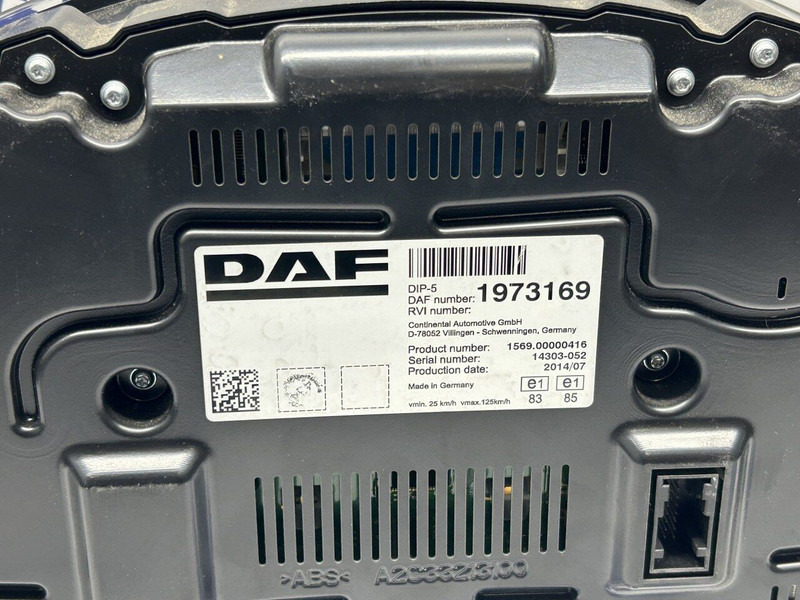 DAF instrument cluster - Bảng điều khiển cho Xe tải: hình 3 DAF instrument cluster - Bảng điều khiển cho Xe tải: hình 3
