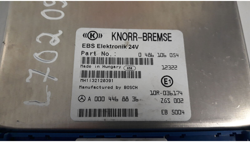 KNORR-BREMSE Actros MP4 - ECU cho Xe tải: hình 3 KNORR-BREMSE Actros MP4 - ECU cho Xe tải: hình 3