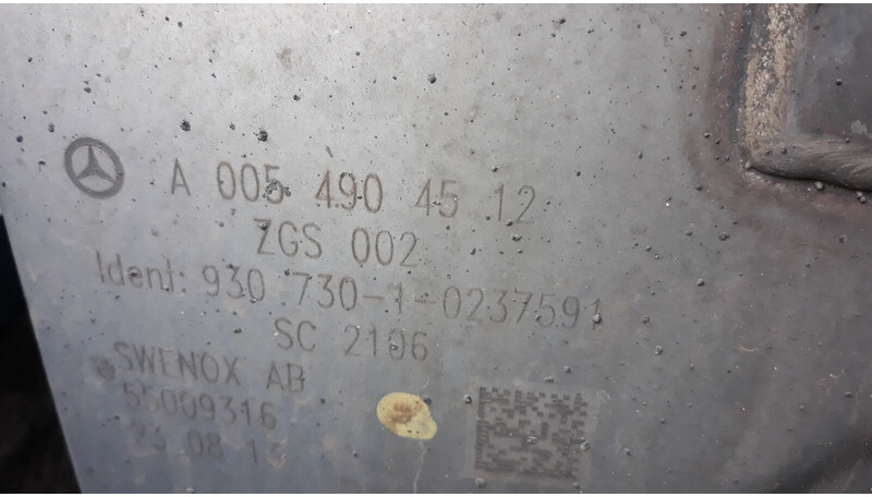 Mercedes-Benz Actros - Bộ giảm thanh cho Xe tải: hình 4 Mercedes-Benz Actros - Bộ giảm thanh cho Xe tải: hình 4