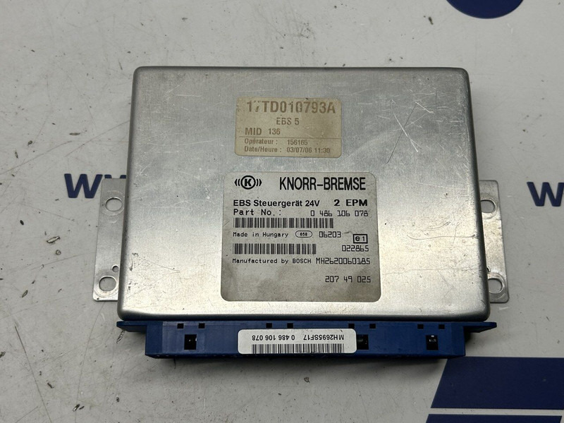 Renault EBS - ECU cho Xe tải: hình 1 Renault EBS - ECU cho Xe tải: hình 1