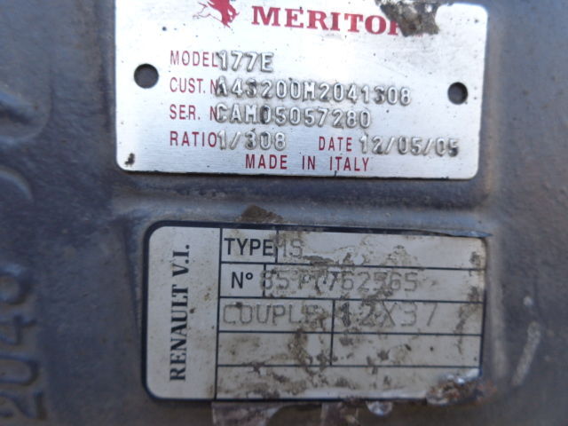 Renault Meritor 177E , MS17X, RSS1344C ! All ratios 2.85 ; 2.64 ; 3.08 ; - Bộ vi sai cho Xe tải: hình 4 Renault Meritor 177E , MS17X, RSS1344C ! All ratios 2.85 ; 2.64 ; 3.08 ; - Bộ vi sai cho Xe tải: hình 4