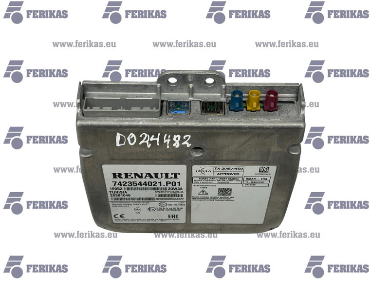 Renault Telematic GateWay TGW2.1 - ECU cho Xe tải: hình 3 Renault Telematic GateWay TGW2.1 - ECU cho Xe tải: hình 3