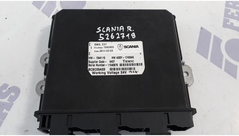 Scania BWS control unit - ECU cho Xe tải: hình 1 Scania BWS control unit - ECU cho Xe tải: hình 1