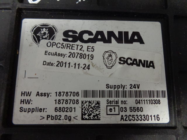Scania OPC5/RET2 E5 control unit - ECU cho Xe tải: hình 2 Scania OPC5/RET2 E5 control unit - ECU cho Xe tải: hình 2