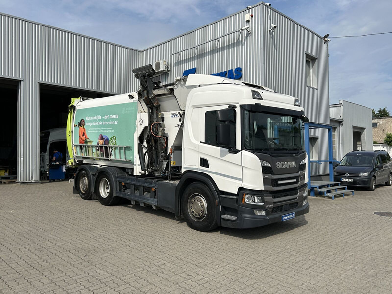 Scania P 340 - Xe tải chở rác: hình 1 Scania P 340 - Xe tải chở rác: hình 1