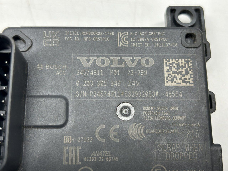 Volvo blind spot radar unit - Bộ cảm biến cho Xe tải: hình 3 Volvo blind spot radar unit - Bộ cảm biến cho Xe tải: hình 3