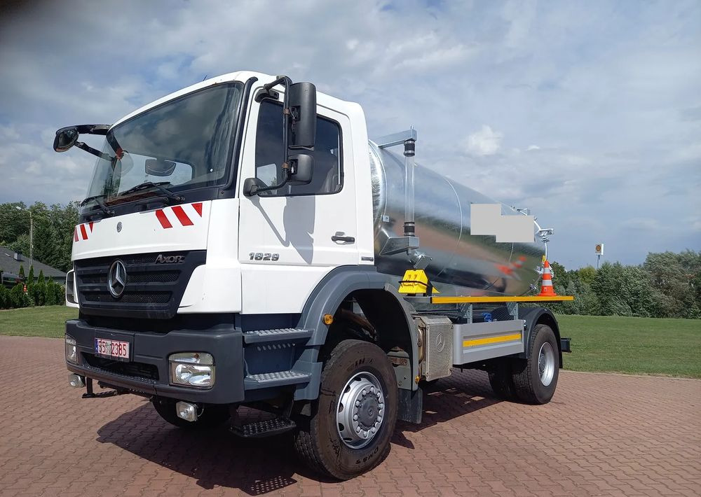 Mercedes-Benz AXOR 1829 4X4 4 WD ALLOARD - Xe bồn: hình 4 Mercedes-Benz AXOR 1829 4X4 4 WD ALLOARD - Xe bồn: hình 4