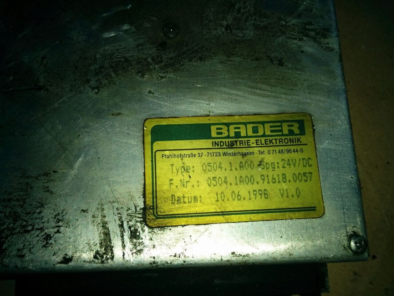 Bosch Bader 0504.1.A00 EST-32 Volvo - ECU cho Xe bus: hình 4 Bosch Bader 0504.1.A00 EST-32 Volvo - ECU cho Xe bus: hình 4