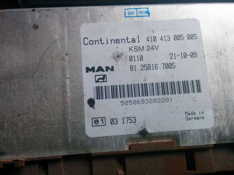 MAN 410413005005 - ECU: hình 1 MAN 410413005005 - ECU: hình 1