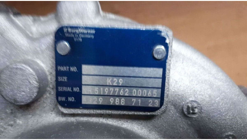 MAN Cummens K29- D2066/ Mersedes OM 457 - Bộ tăng áp: hình 5 MAN Cummens K29- D2066/ Mersedes OM 457 - Bộ tăng áp: hình 5