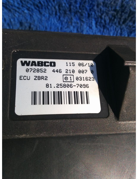 MAN WABCO ECU ZBR2 / 81.25806.7096. - ECU: hình 2 MAN WABCO ECU ZBR2 / 81.25806.7096. - ECU: hình 2