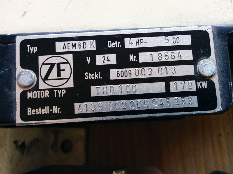 Mercedes-Benz ZF AEM-6DK - ECU: hình 3 Mercedes-Benz ZF AEM-6DK - ECU: hình 3