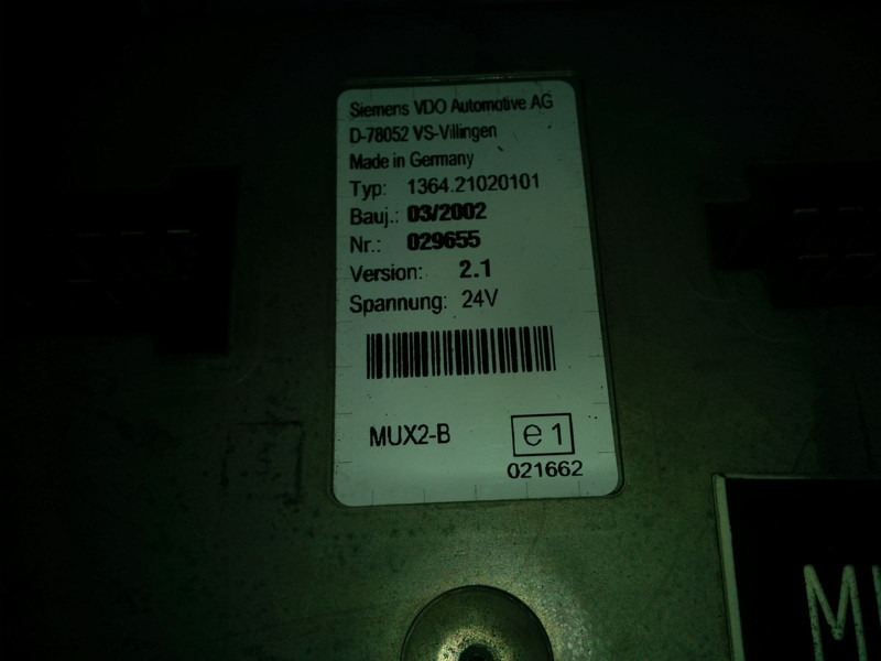 Neoplan MUX2-B - ECU: hình 3 Neoplan MUX2-B - ECU: hình 3