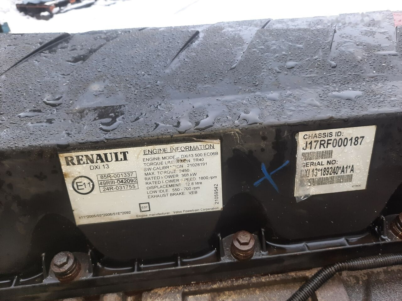 Renault DXI 13 500 EC06B Renault Magnum - Động cơ cho Xe tải: hình 5 Renault DXI 13 500 EC06B Renault Magnum - Động cơ cho Xe tải: hình 5