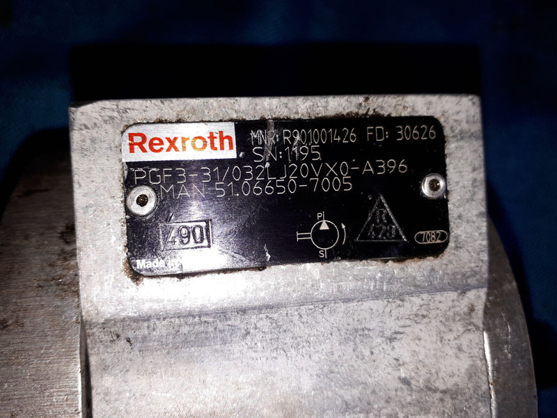 Rexroth ROTATION BPV-20\.30-24VDC 3792123. Rexroht/ Scania. Volvo. - Động cơ thủy lực: hình 4 Rexroth ROTATION BPV-20\.30-24VDC 3792123. Rexroht/ Scania. Volvo. - Động cơ thủy lực: hình 4