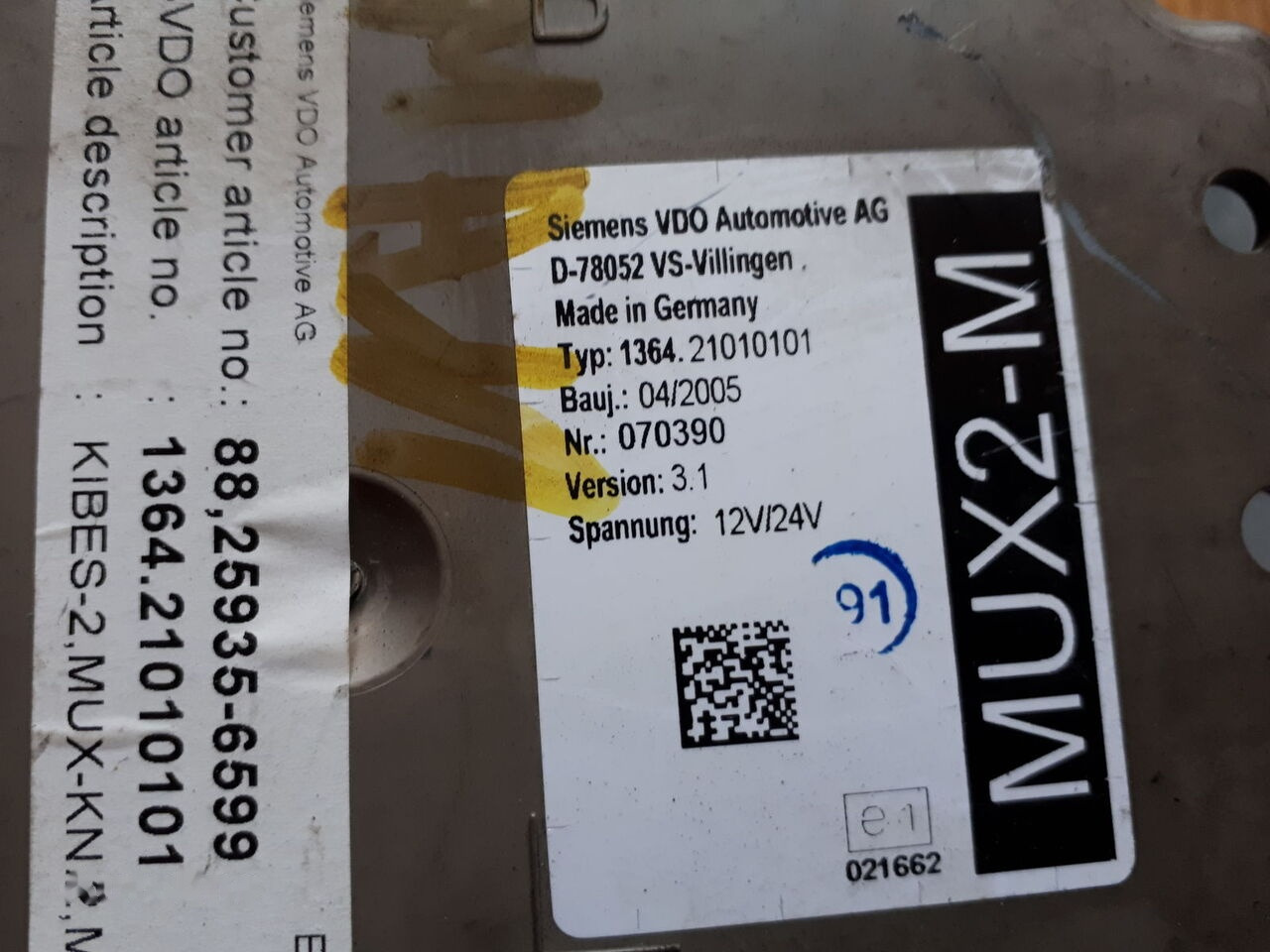 ECU cho Xe bus Scania MUX2-B MUX2-M.MUX2-B+/ ZR2-BS/ ZR2-BD   Scania Neoplan: hình 8