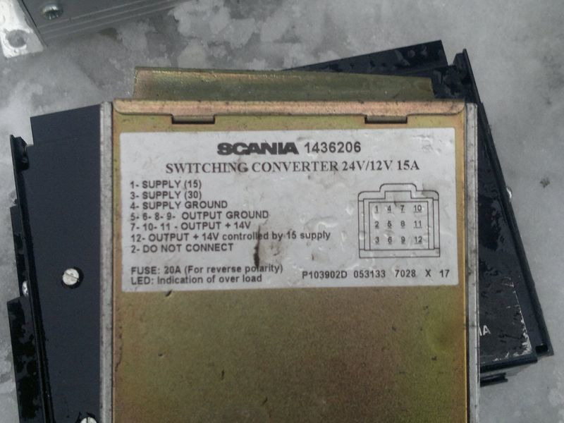 ECU Scania VDO 412.413\006\002 . 412.413/006/005: hình 8 ECU Scania VDO 412.413\006\002 . 412.413/006/005: hình 8