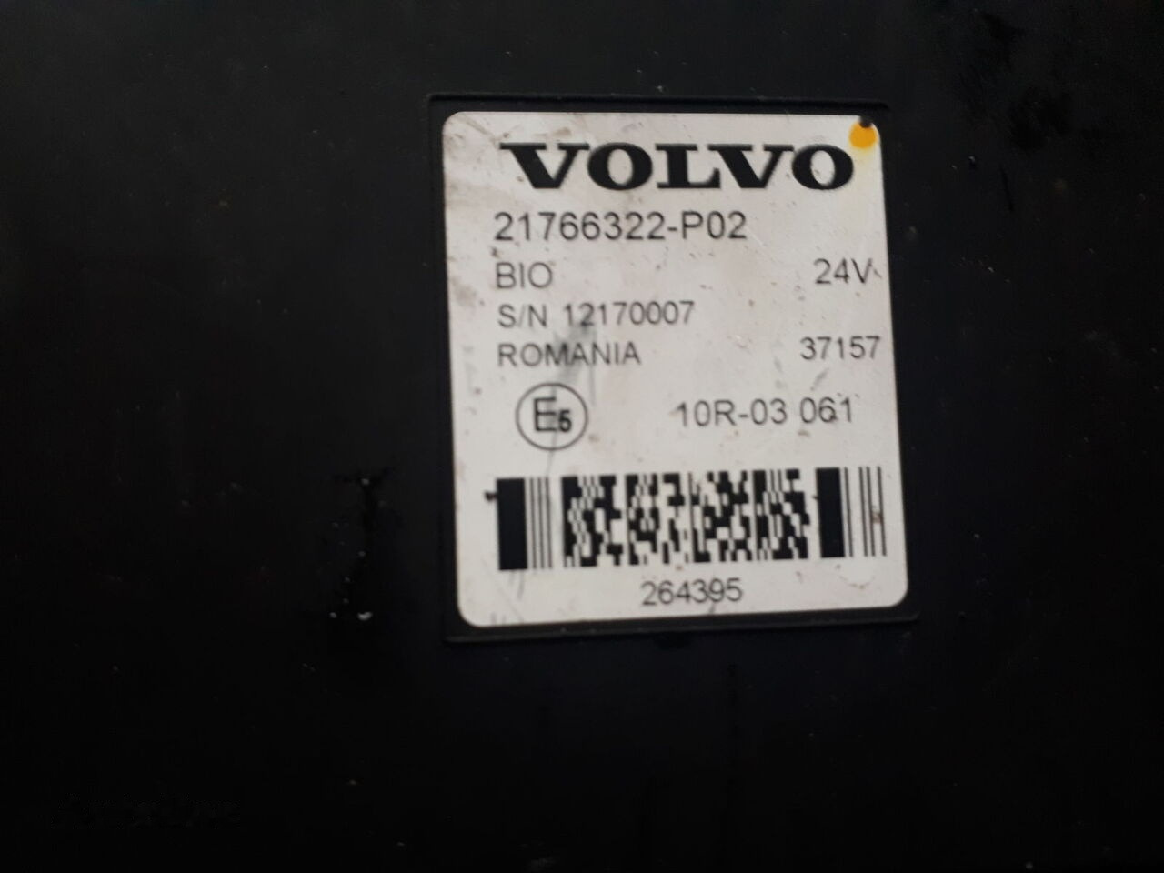 Volvo 20503188-P04.3195082-2 R03 Volvo B12 - ECU cho Xe bus: hình 2 Volvo 20503188-P04.3195082-2 R03 Volvo B12 - ECU cho Xe bus: hình 2