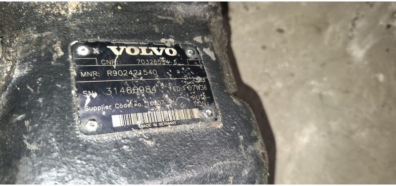Volvo R902559690/ . R902421540 - Bơm thủy lực: hình 2 Volvo R902559690/ . R902421540 - Bơm thủy lực: hình 2