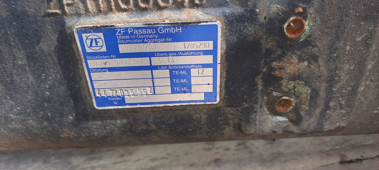 ZF Eaton Neoplan 660.4.22 Mersedes 407. Citara-2.84 DAF-1339G.2.93 Scania - Trục sau cho Xe bus: hình 1 ZF Eaton Neoplan 660.4.22 Mersedes 407. Citara-2.84 DAF-1339G.2.93 Scania - Trục sau cho Xe bus: hình 1