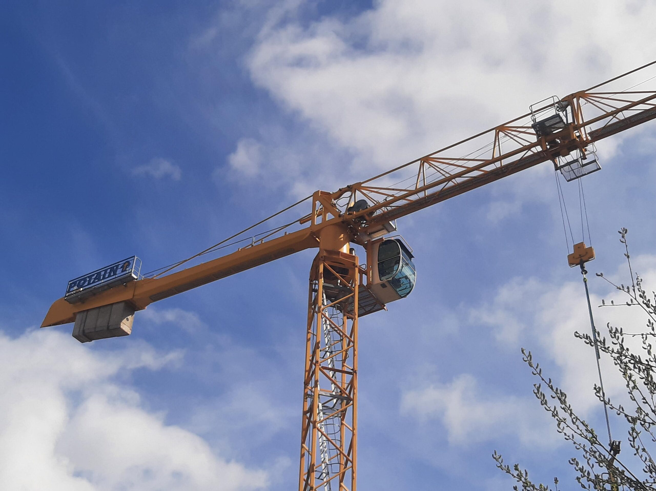 Potain MDT 178 - Cần cẩu tháp: hình 4 Potain MDT 178 - Cần cẩu tháp: hình 4