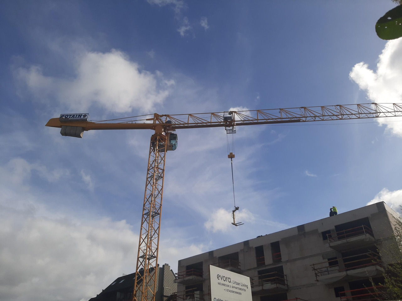 Potain MDT 178 - Cần cẩu tháp: hình 5 Potain MDT 178 - Cần cẩu tháp: hình 5