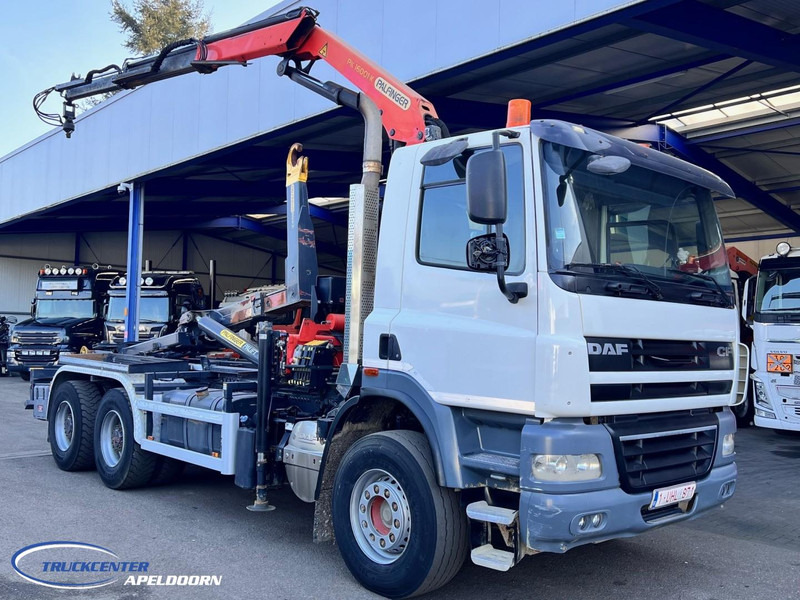 DAF CF 85.410 6x4 Bladgeveerd, Palfinger PK16001, Pallift - Xe tải nâng móc, Xe cẩu tự hành: hình 1 DAF CF 85.410 6x4 Bladgeveerd, Palfinger PK16001, Pallift - Xe tải nâng móc, Xe cẩu tự hành: hình 1