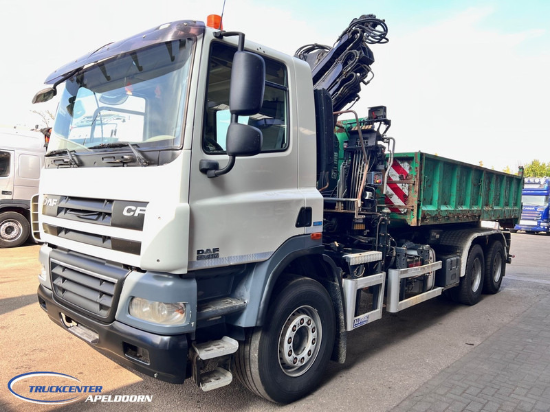 DAF CF 85.410 ATE, Hiab 166, 6x4 Big axle, Steel spring - Xe tải nâng móc, Xe cẩu tự hành: hình 3 DAF CF 85.410 ATE, Hiab 166, 6x4 Big axle, Steel spring - Xe tải nâng móc, Xe cẩu tự hành: hình 3