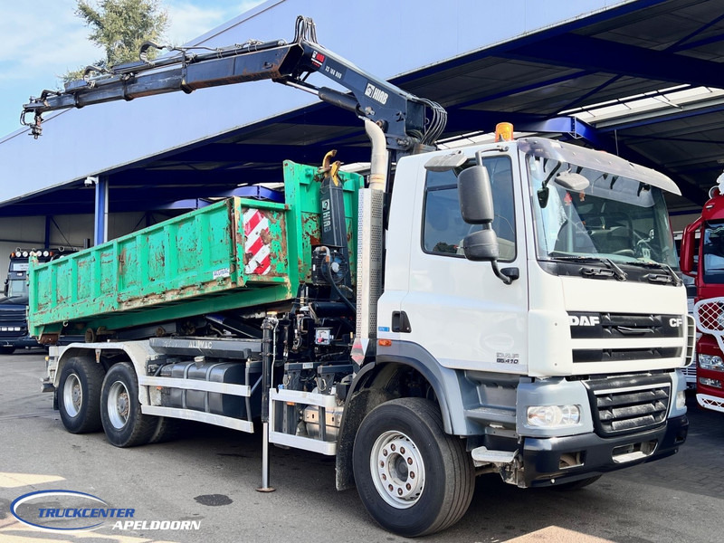 DAF CF 85.410 ATE, Hiab 166, 6x4 Big axle, Steel spring - Xe tải nâng móc, Xe cẩu tự hành: hình 1 DAF CF 85.410 ATE, Hiab 166, 6x4 Big axle, Steel spring - Xe tải nâng móc, Xe cẩu tự hành: hình 1