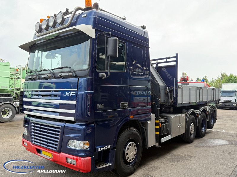 DAF XF 95.430 HIAB 330-5, 8x2 - Xe tải thùng lửng/ Phẳng, Xe cẩu tự hành: hình 3 DAF XF 95.430 HIAB 330-5, 8x2 - Xe tải thùng lửng/ Phẳng, Xe cẩu tự hành: hình 3