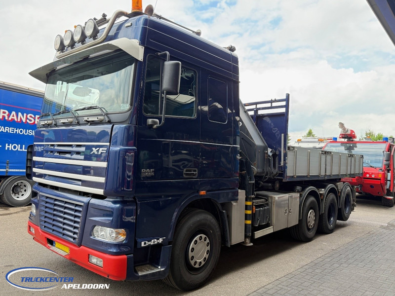 DAF XF 95.430 HIAB 330-5, 8x2 - Xe chở container/ Xe tải hoán đổi thân, Xe cẩu tự hành: hình 3 DAF XF 95.430 HIAB 330-5, 8x2 - Xe chở container/ Xe tải hoán đổi thân, Xe cẩu tự hành: hình 3
