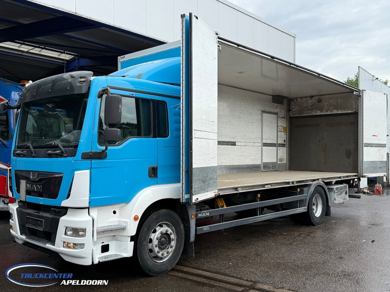 MAN TGM 19.290 Zijdeuren laadbak, 6 Cilinder, Slaapcabine, Euro 6 - Xe tải hộp: hình 1 MAN TGM 19.290 Zijdeuren laadbak, 6 Cilinder, Slaapcabine, Euro 6 - Xe tải hộp: hình 1