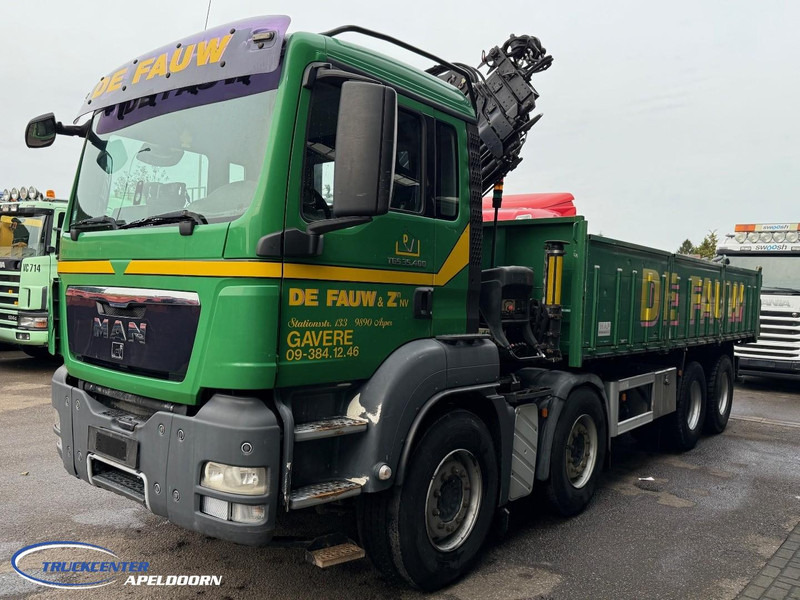 MAN TGS 35.400 8x4 Bladgeveerd, Handgeschakeld, HIAB 166-E4 Hipro - Xe ben, Xe cẩu tự hành: hình 3 MAN TGS 35.400 8x4 Bladgeveerd, Handgeschakeld, HIAB 166-E4 Hipro - Xe ben, Xe cẩu tự hành: hình 3