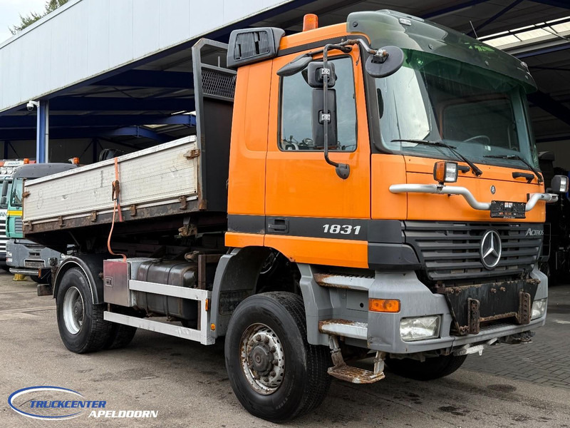 Mercedes-Benz Actros 1831 4x4 Naafreductie, Bladgeveerd, EPS, Originele kilometerstand! - Xe ben: hình 1 Mercedes-Benz Actros 1831 4x4 Naafreductie, Bladgeveerd, EPS, Originele kilometerstand! - Xe ben: hình 1