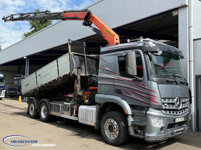 Mercedes-Benz Arocs 2635 Palfinger PK 22002, Stuuras, Euro 6 - Xe ben, Xe cẩu tự hành: hình 1 Mercedes-Benz Arocs 2635 Palfinger PK 22002, Stuuras, Euro 6 - Xe ben, Xe cẩu tự hành: hình 1