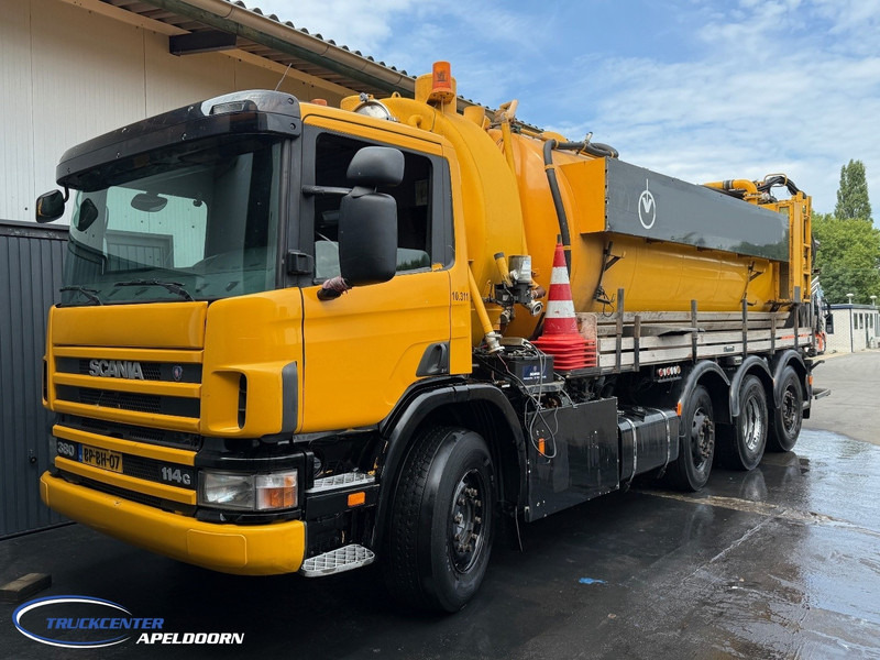 Scania P114GB8X2/4 NA 340 Tussenbak ontbreekt - Xe tải chân không: hình 1 Scania P114GB8X2/4 NA 340 Tussenbak ontbreekt - Xe tải chân không: hình 1