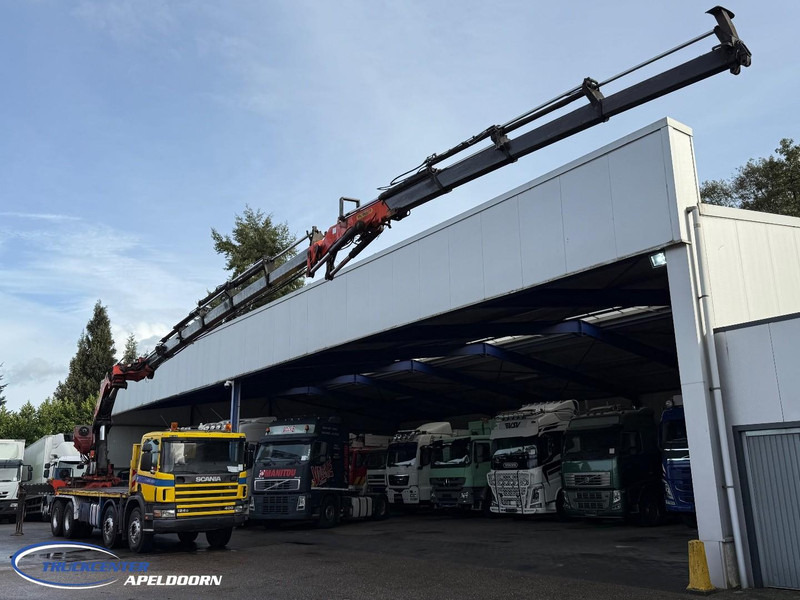 Scania P124-400 Palfinger PK 66000 + Jib, 8x4 Naafreductie, Bladgeveerd, Handgeschakeld - Xe cẩu tự hành: hình 1 Scania P124-400 Palfinger PK 66000 + Jib, 8x4 Naafreductie, Bladgeveerd, Handgeschakeld - Xe cẩu tự hành: hình 1