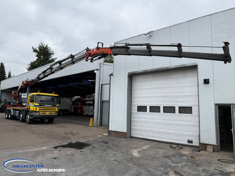 Scania P124-420 Palfinger PK 66000 + Jib, 8x4 Naafreductie, Bladgeveerd, Handgeschakeld - Xe cẩu tự hành: hình 1 Scania P124-420 Palfinger PK 66000 + Jib, 8x4 Naafreductie, Bladgeveerd, Handgeschakeld - Xe cẩu tự hành: hình 1