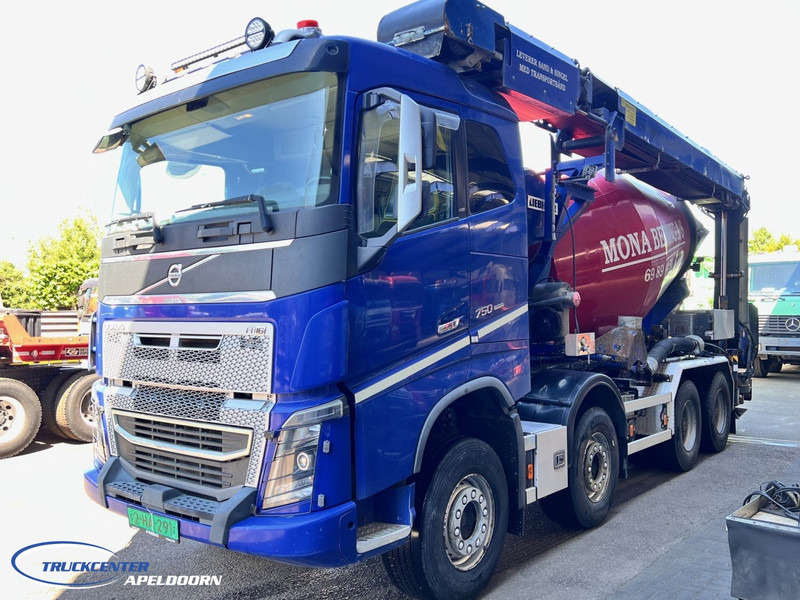 Volvo FH 750 Liebherr 9m3, Conveyer 12+4+1 (Quick coupler!) - Xe trộn bê tông: hình 3 Volvo FH 750 Liebherr 9m3, Conveyer 12+4+1 (Quick coupler!) - Xe trộn bê tông: hình 3
