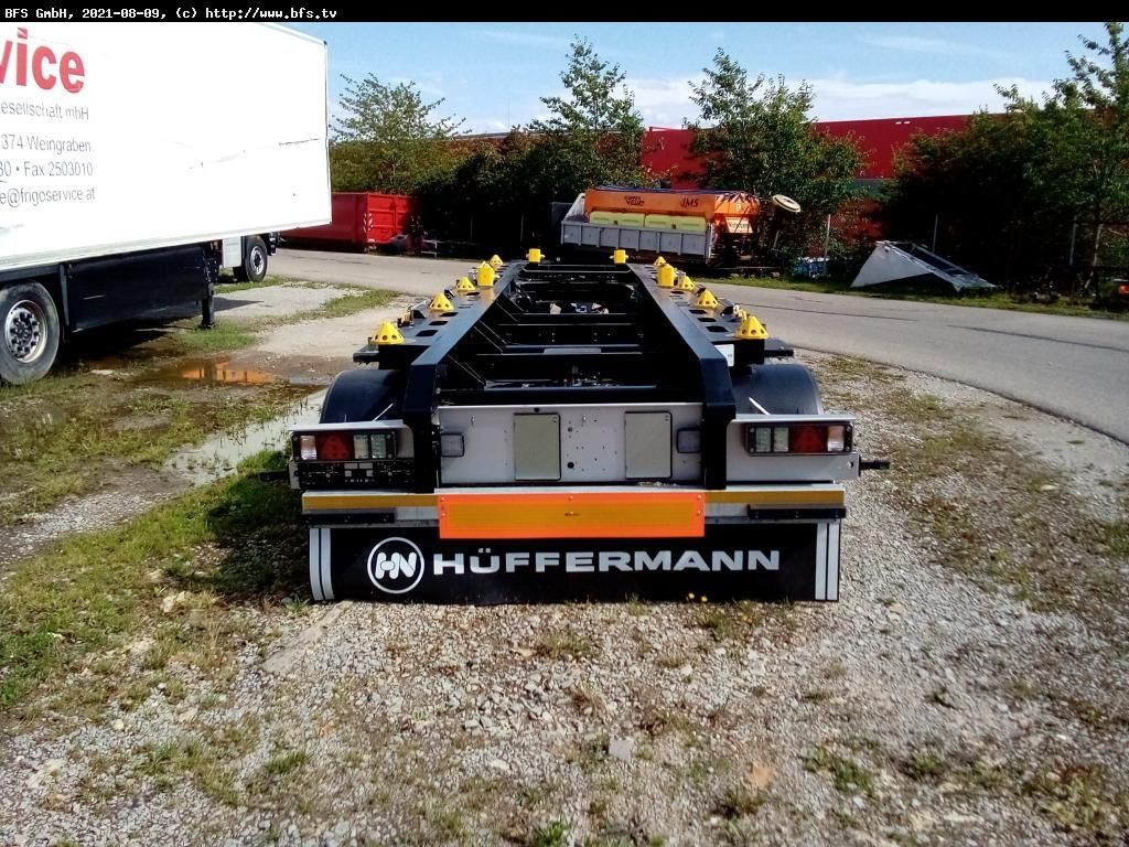 Hüffermann Vario-Carrier HMA 2424 ZB 3-Achs für Absetzmulde - Rơ moóc thùng chứa: hình 2 Hüffermann Vario-Carrier HMA 2424 ZB 3-Achs für Absetzmulde - Rơ moóc thùng chứa: hình 2