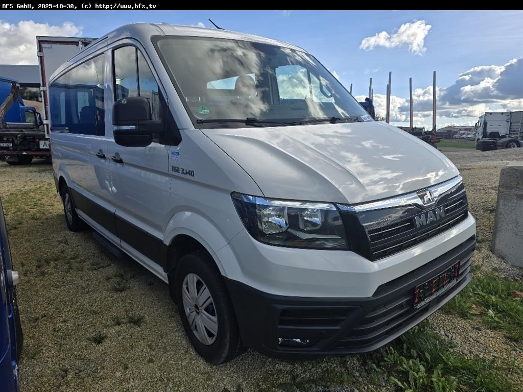 MAN TGE 3.140 4x2 F SB Kleinbus 9-Sitzer - Xe bus mini, Xe van chở khách: hình 1 MAN TGE 3.140 4x2 F SB Kleinbus 9-Sitzer - Xe bus mini, Xe van chở khách: hình 1