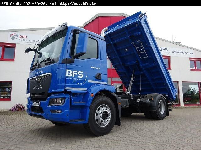 MAN TGM (TG3) 15.320 4x2 BL 3-Seiten Kipper, Anhänge - Xe ben: hình 1 MAN TGM (TG3) 15.320 4x2 BL 3-Seiten Kipper, Anhänge - Xe ben: hình 1