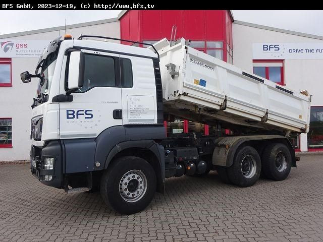 MAN TGS 26.500 6x4 BB MEILLER Bordmatik links, Motor - Xe ben: hình 2 MAN TGS 26.500 6x4 BB MEILLER Bordmatik links, Motor - Xe ben: hình 2